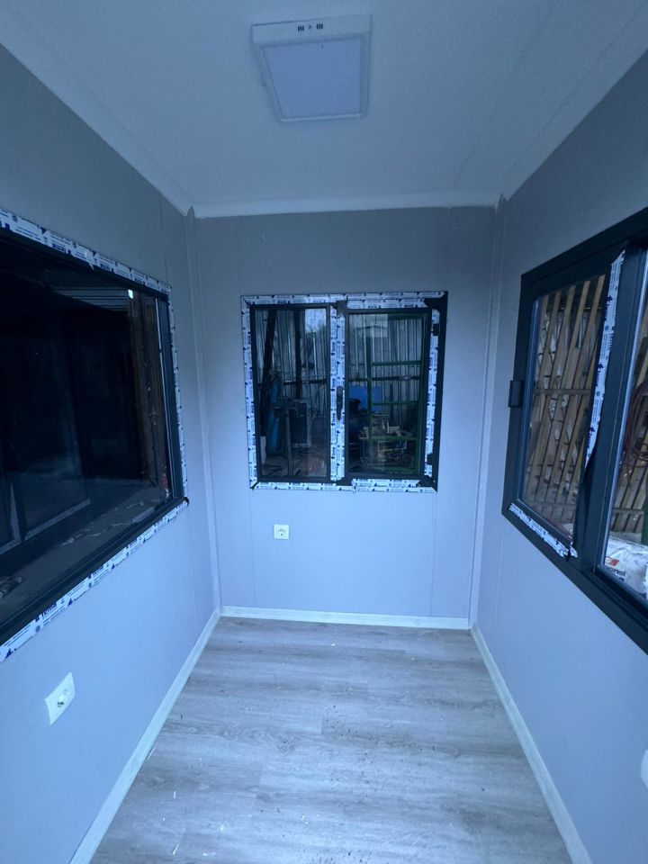 160x160 Kompozit Güvenlik Kabini